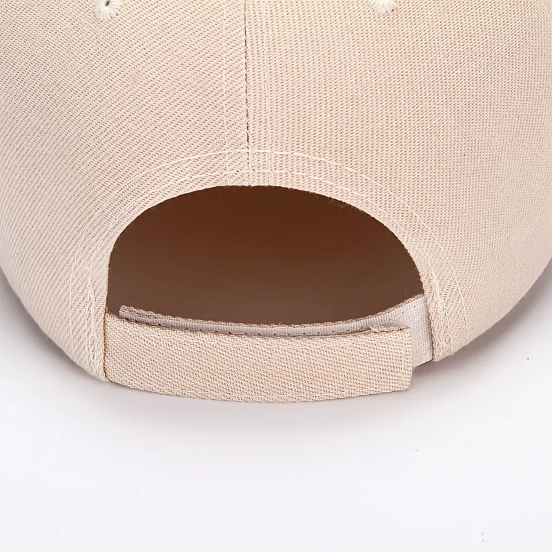 1pc Mens Sporty Solid Color Non-Stretch Polyester Woven Baseball Cap for Casual Outdoor Activities - Classic Design, Breathable, Lightweight, and Adjustable