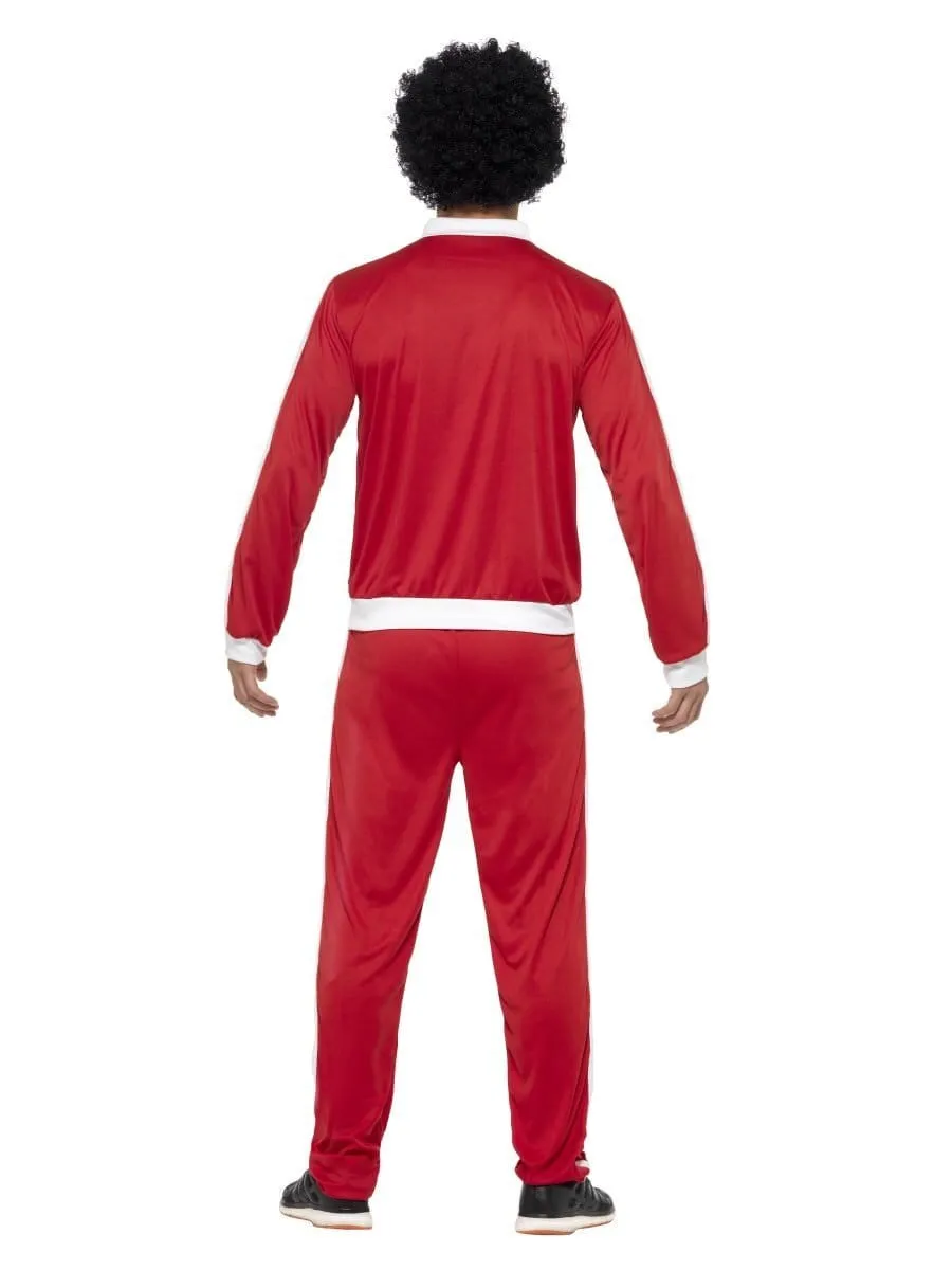 80s Tracksuit Scouser Red & White