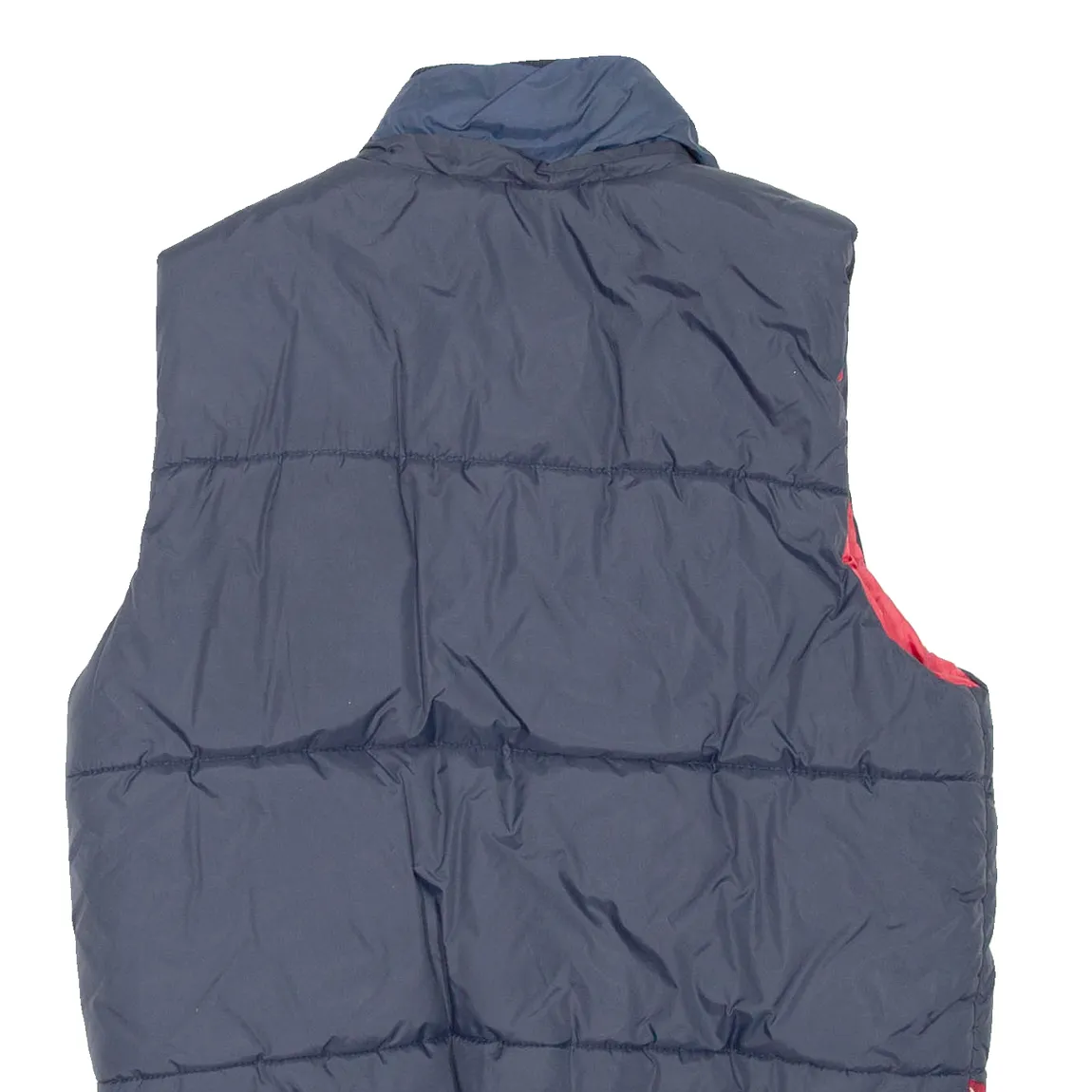 ABERCROMBIE & FITCH Mens Puffer Gilet Blue Nylon S