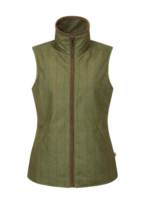 Alan Paine Ladies Didsmere Gilet Pine