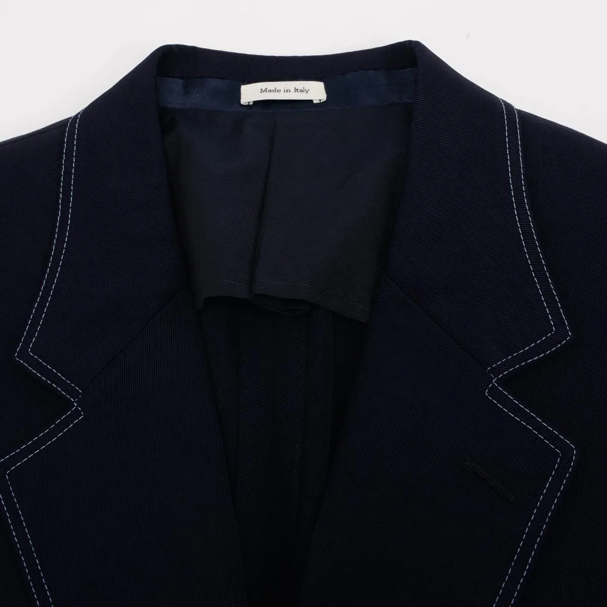 Alexander McQueen Navy Overdyed S.B. Blazer IT 50