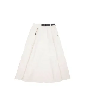 A.T OUTDOOR Nylon Flare Maxi Skirt