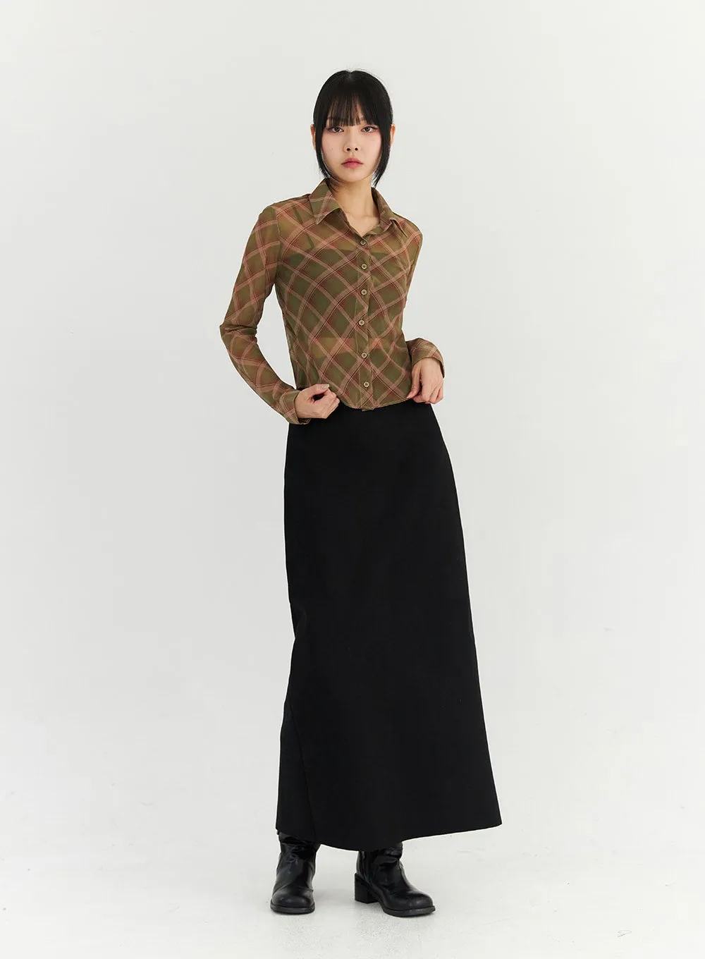 Basic Maxi Skirt CN307