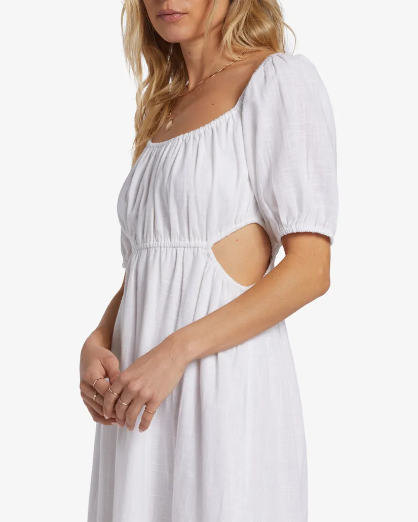 Billabong On The Coast Dress-Salt Crystal