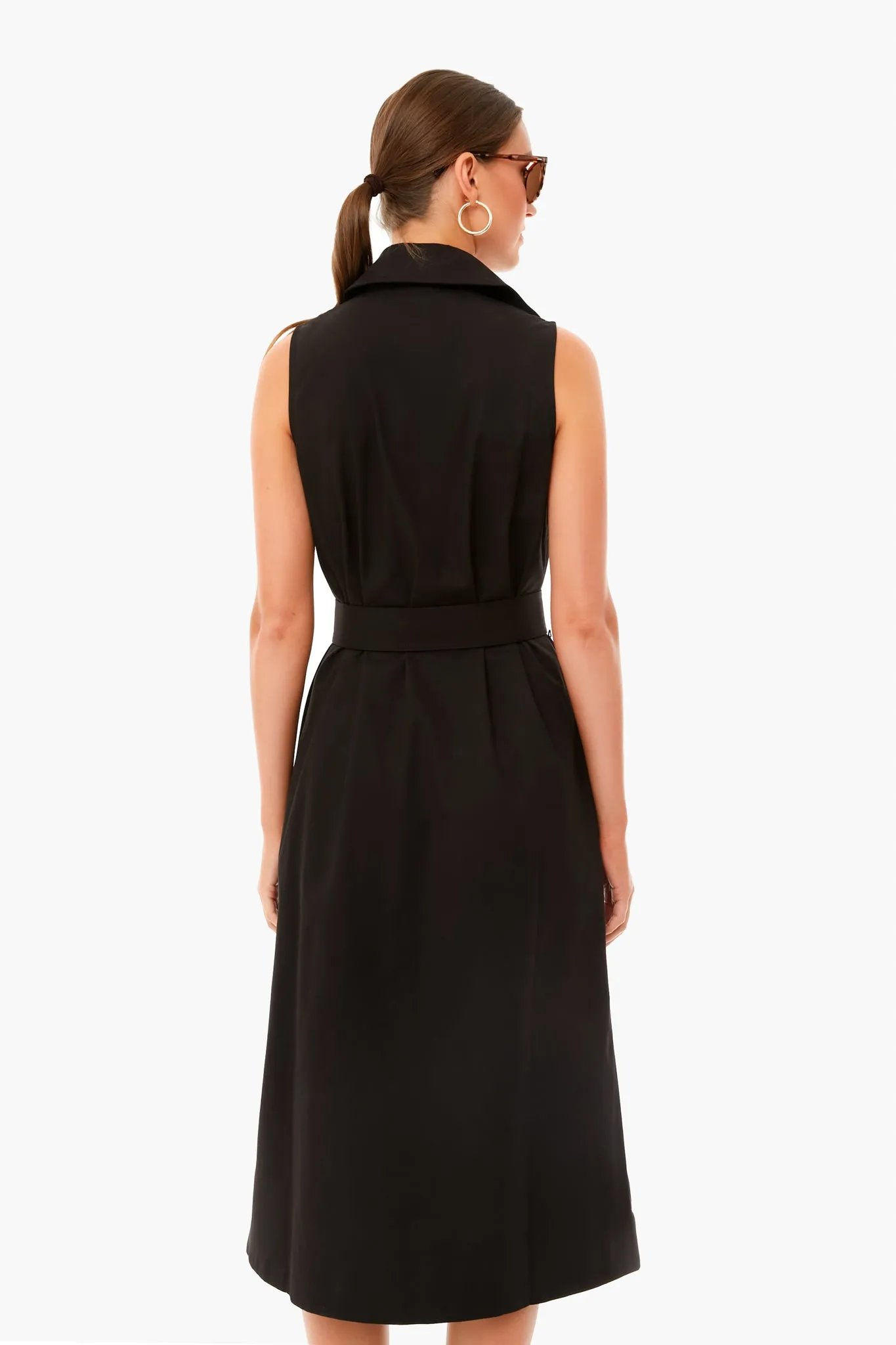 Black Sleeveless Chamberlin Dress