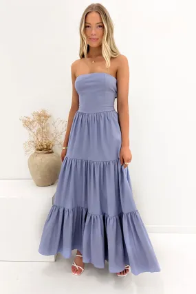 Bliss Maxi Dress Blue