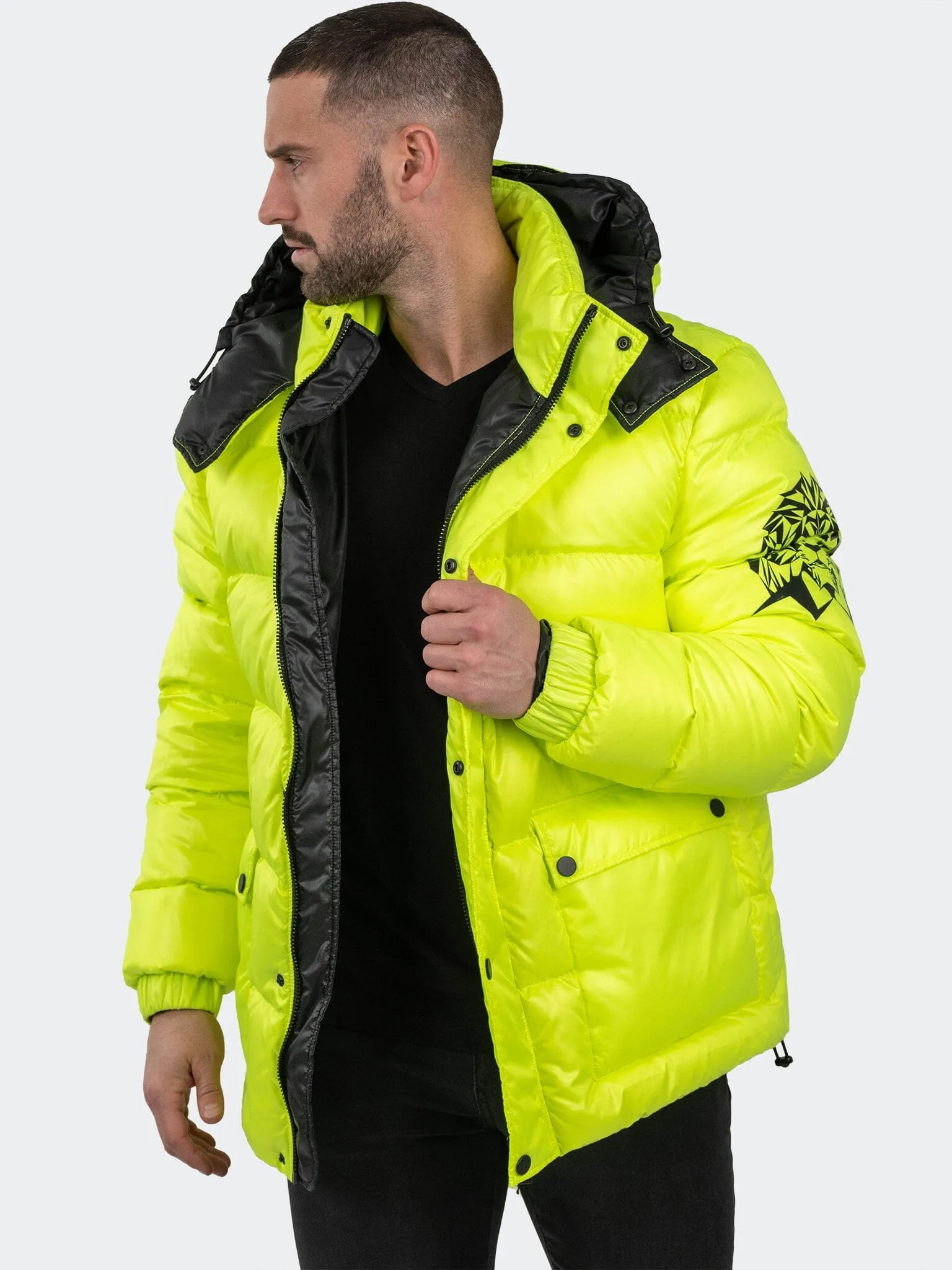 BomberSkull Neon Green