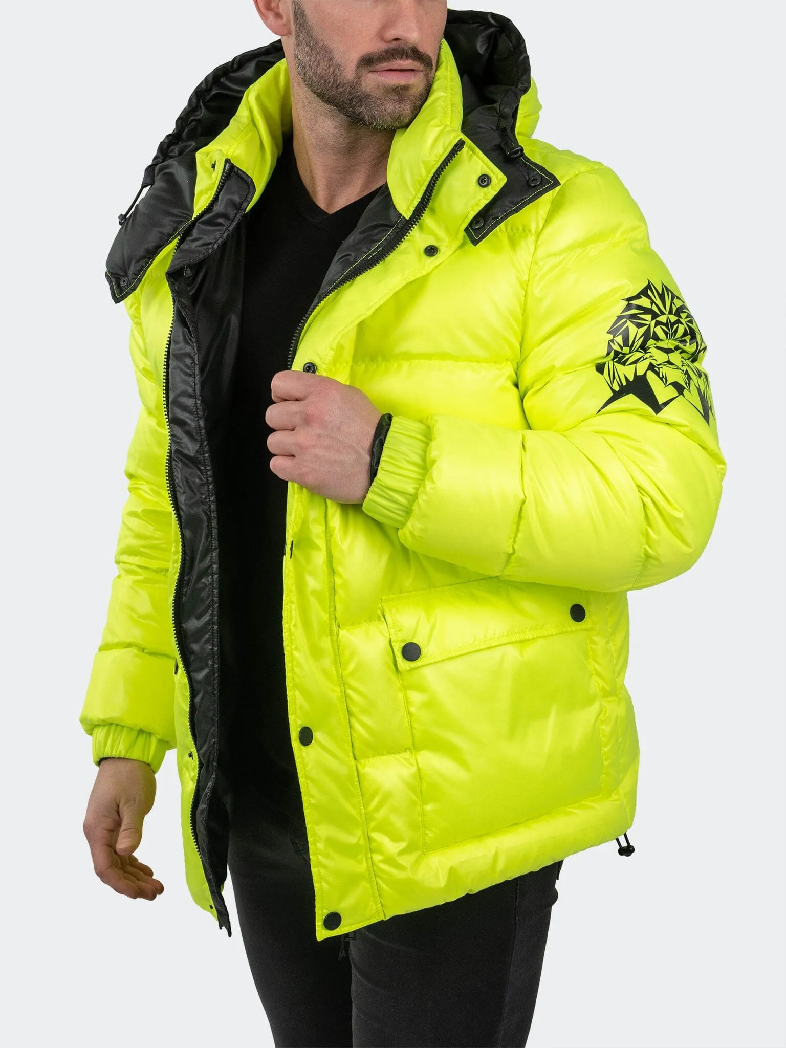 BomberSkull Neon Green