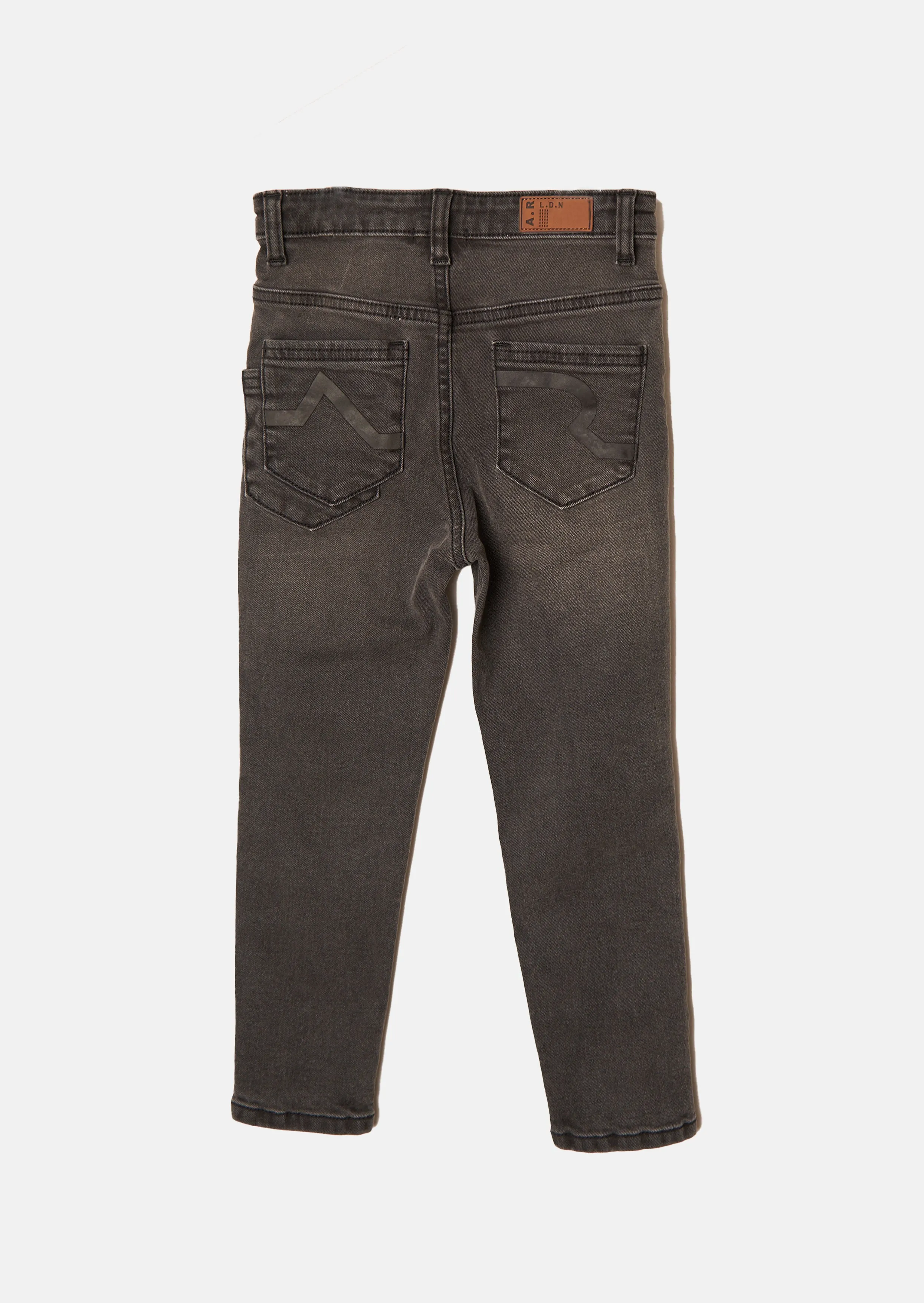 Boys Grey Smart Denim Jeans