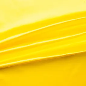 Bright Canary Yellow Silk Duchess Satin