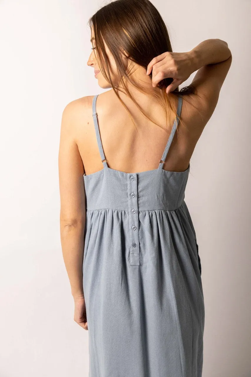 Cabana Button Back Dress