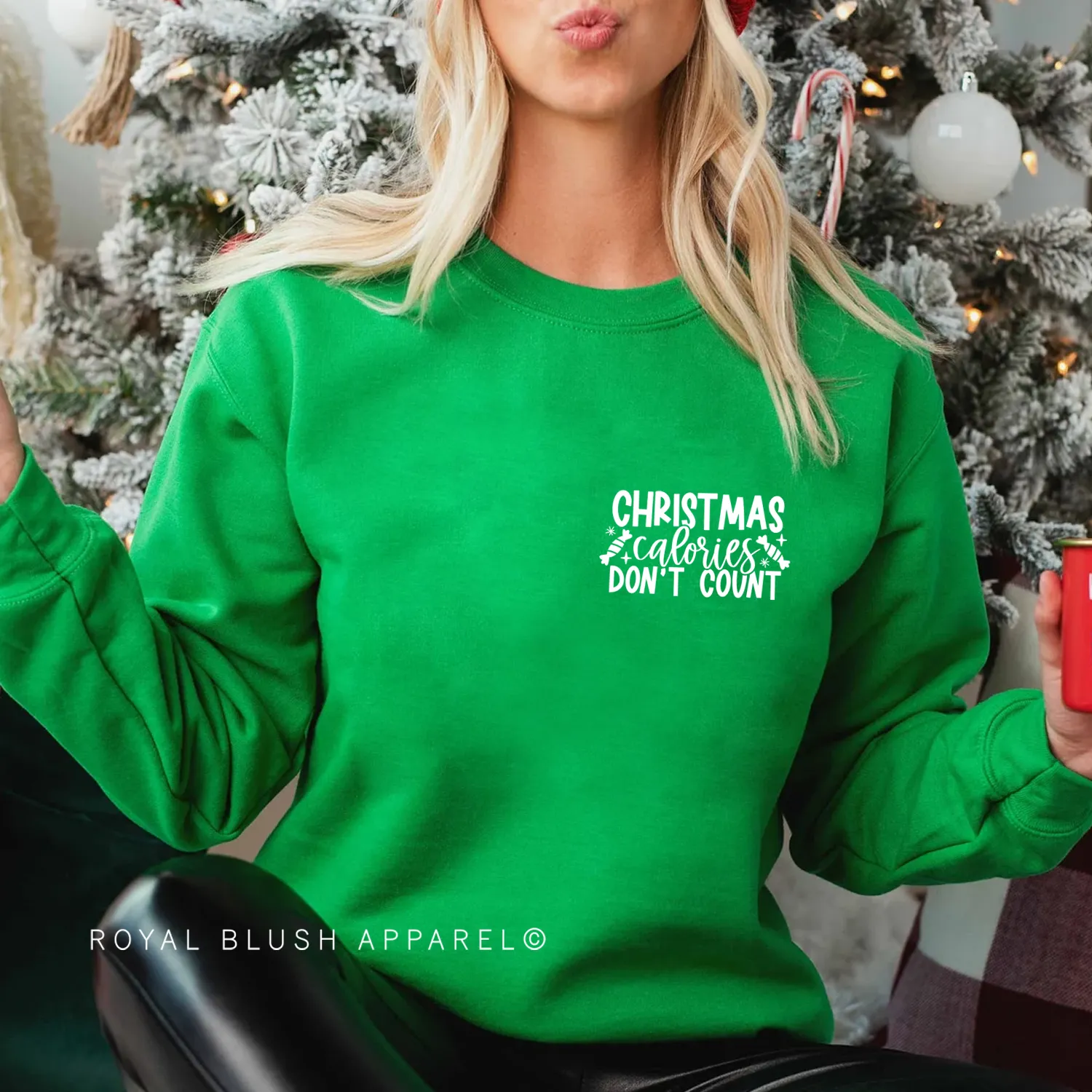 Christmas Calories Don't Count Sweatshirt