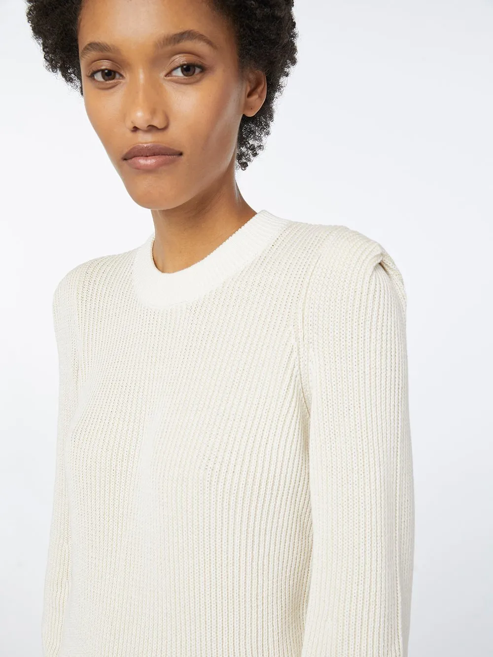 Chunky Sweater -- Blanc Multi