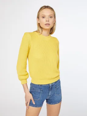 Chunky Sweater -- Citrine