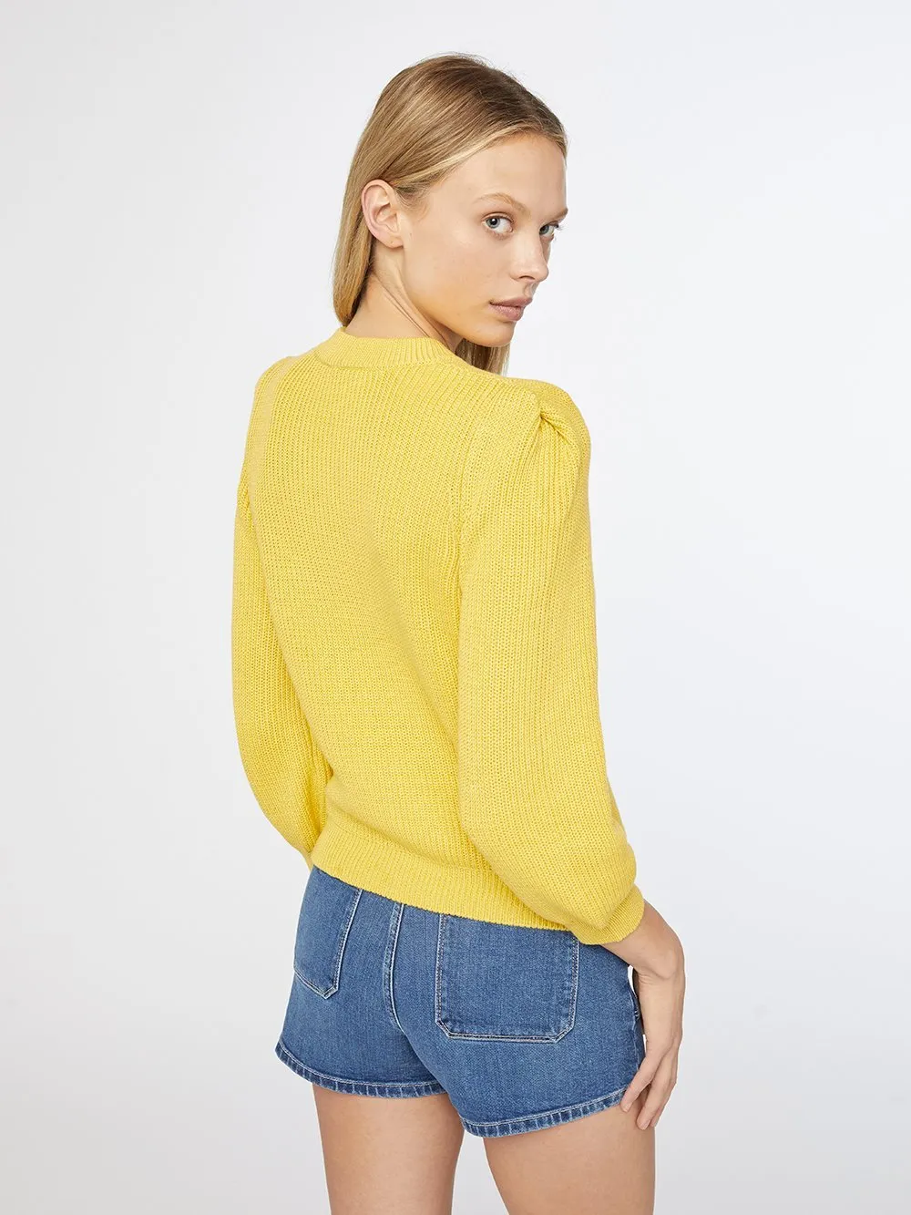 Chunky Sweater -- Citrine