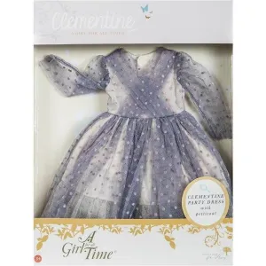 Clementine's Party Dress - A Girl for All Time 16 inch doll clothes