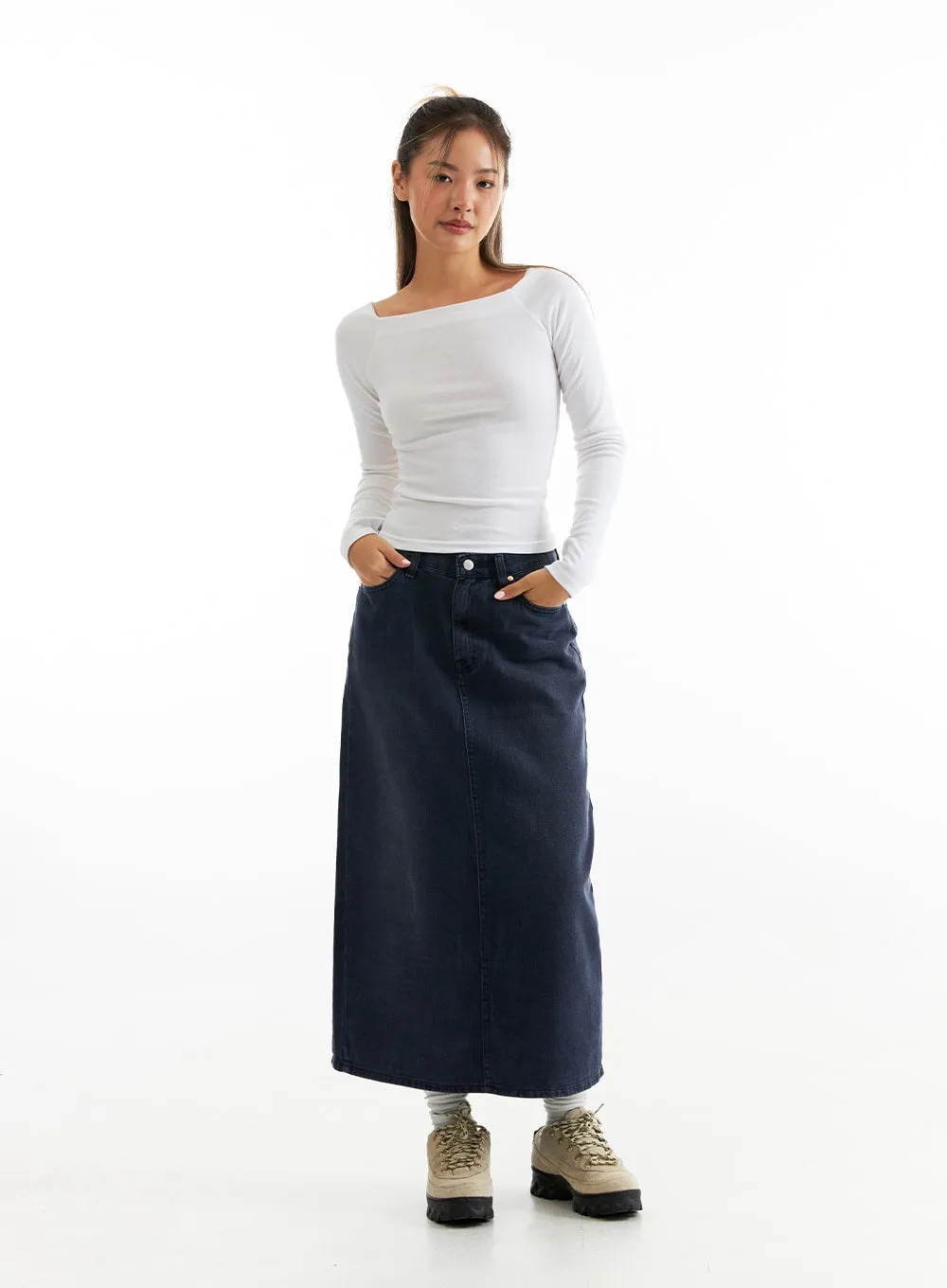 Cotton Bliss Maxi Skirt CO313