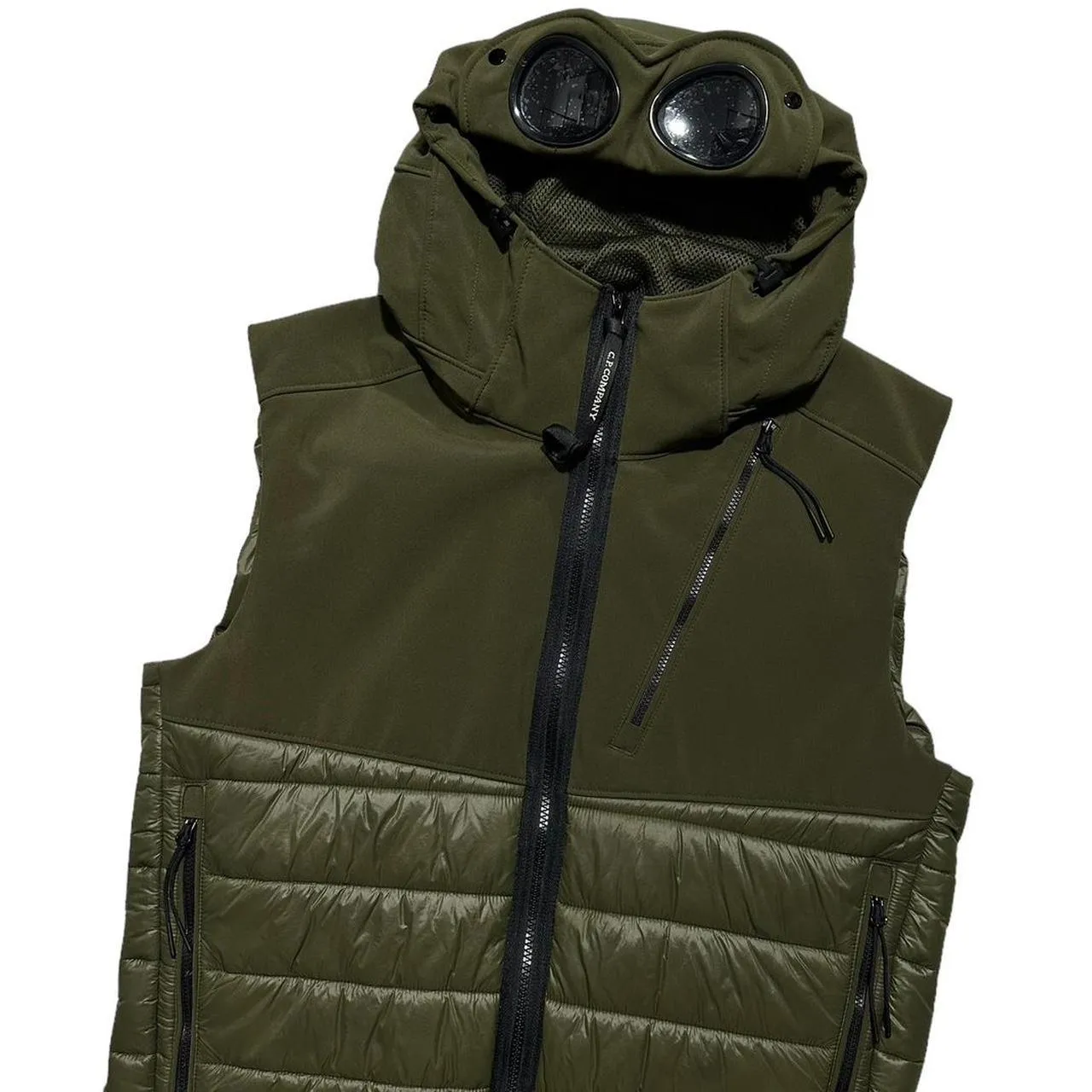 CP Company Down Soft Shell Goggle Gilet