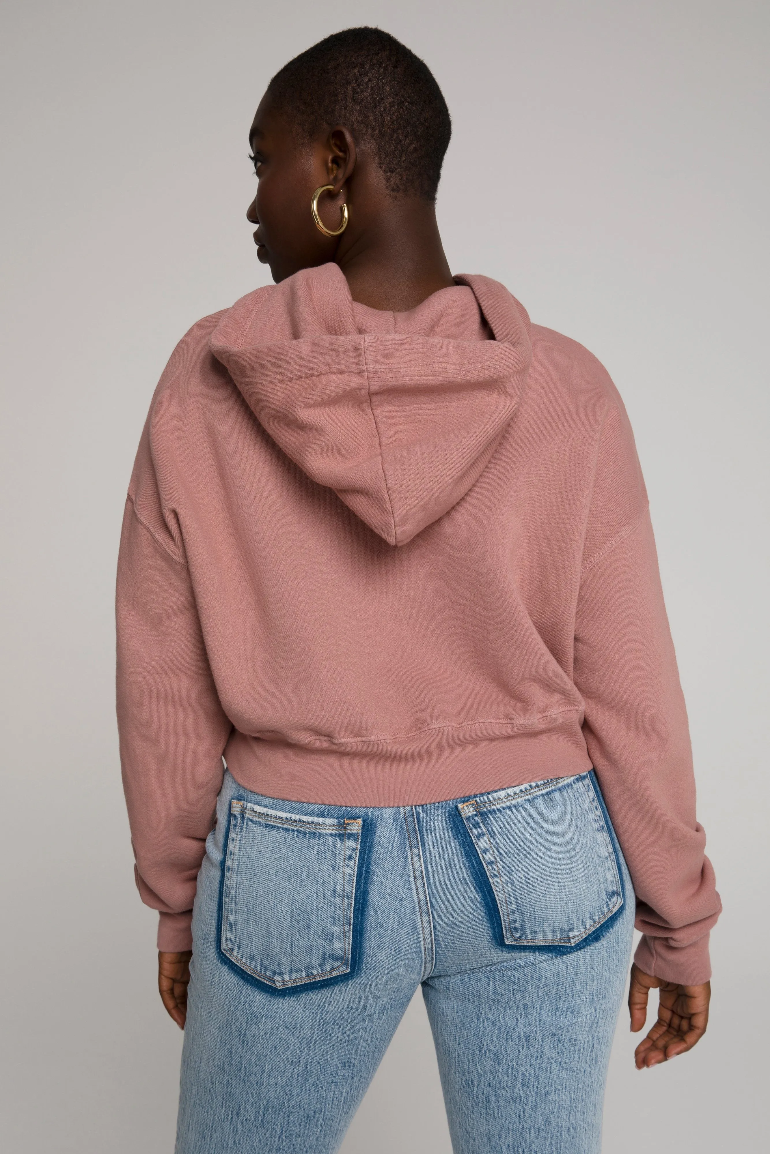 CROPPED & COOL HOODIE | DUSK001