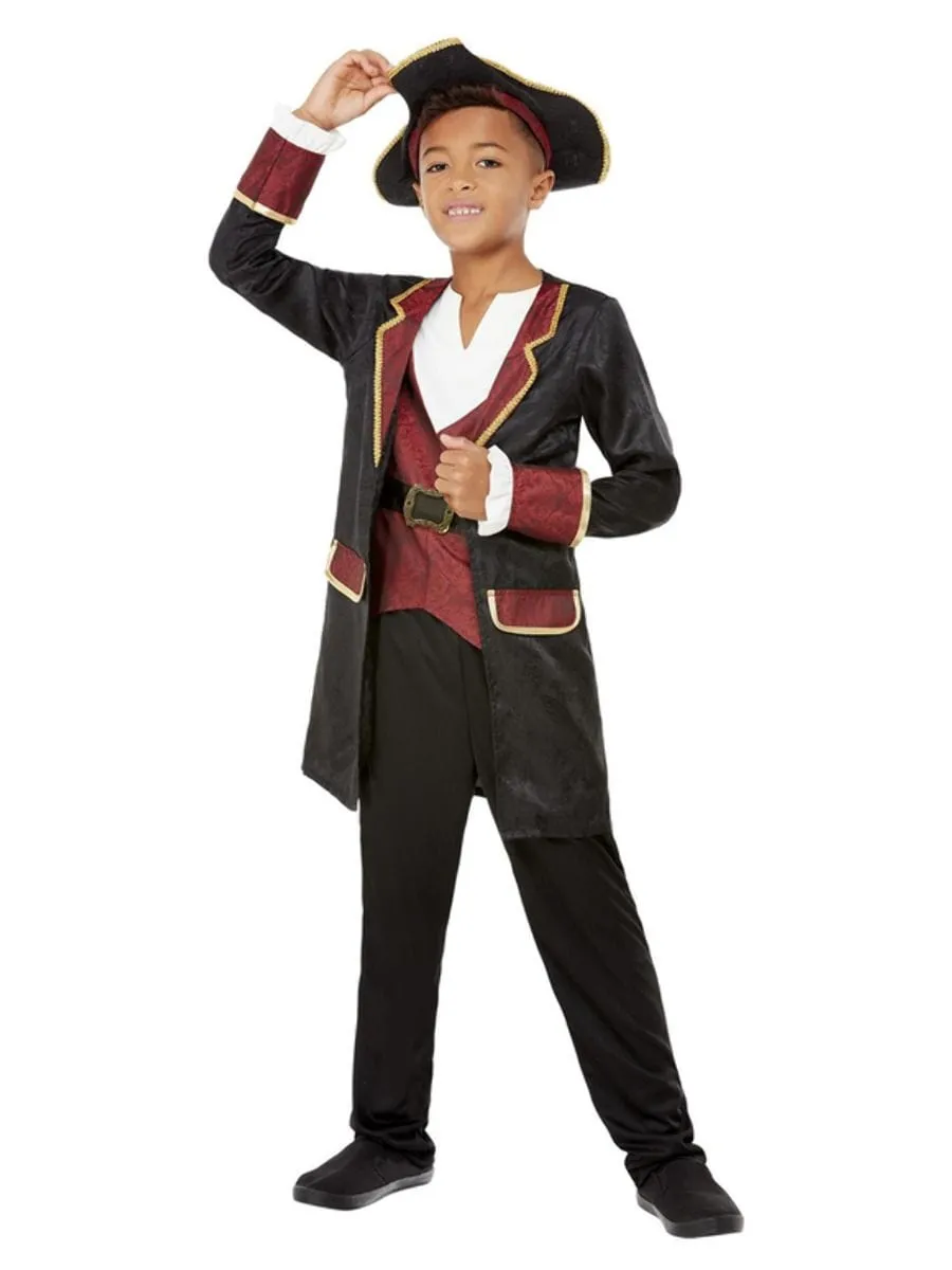 Deluxe Swashbuckler Pirate Costume for Toddlers and Boys