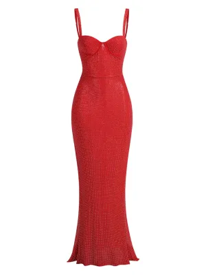 Dempsey Maxi Dress in Red