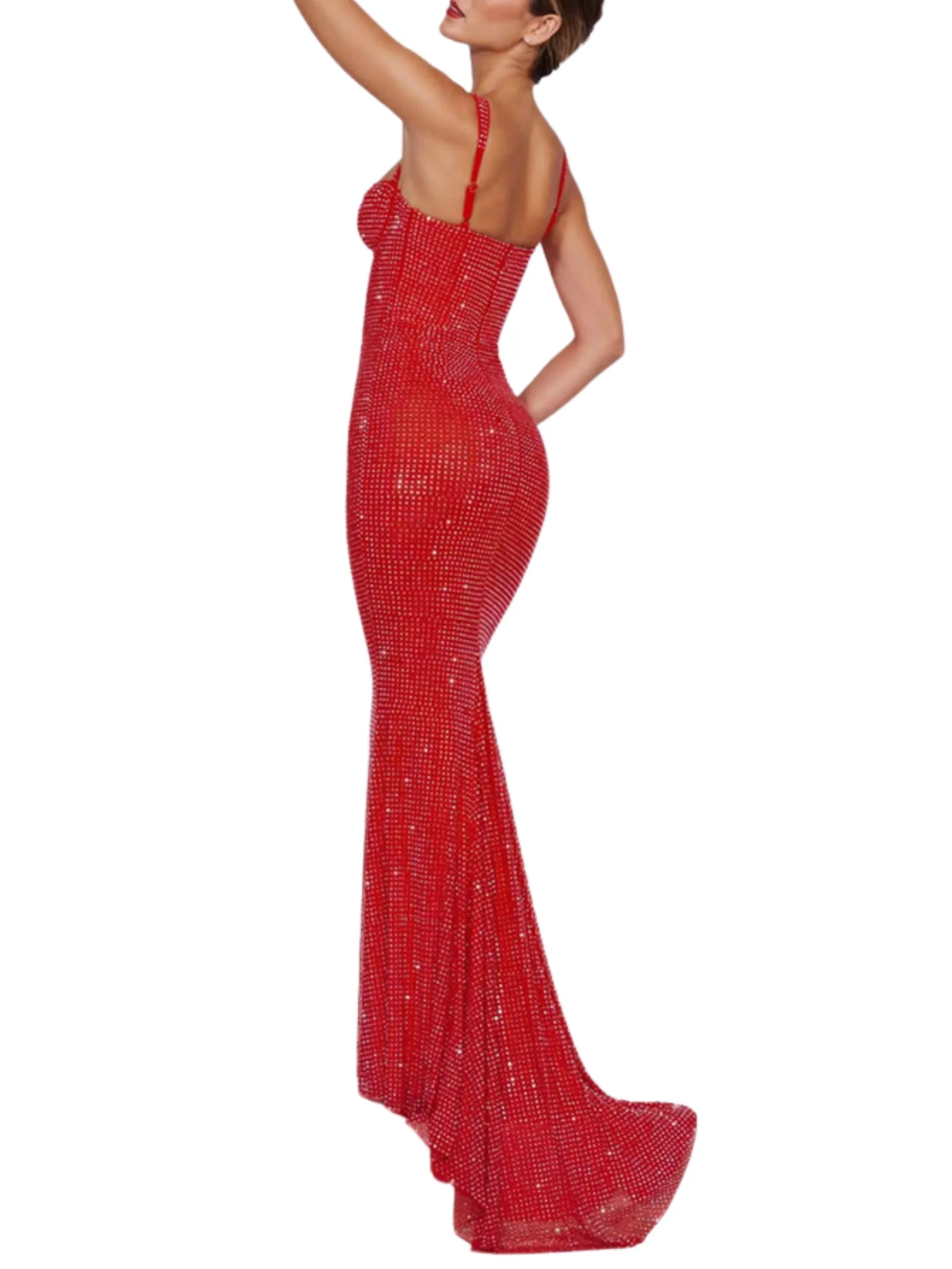 Dempsey Maxi Dress in Red