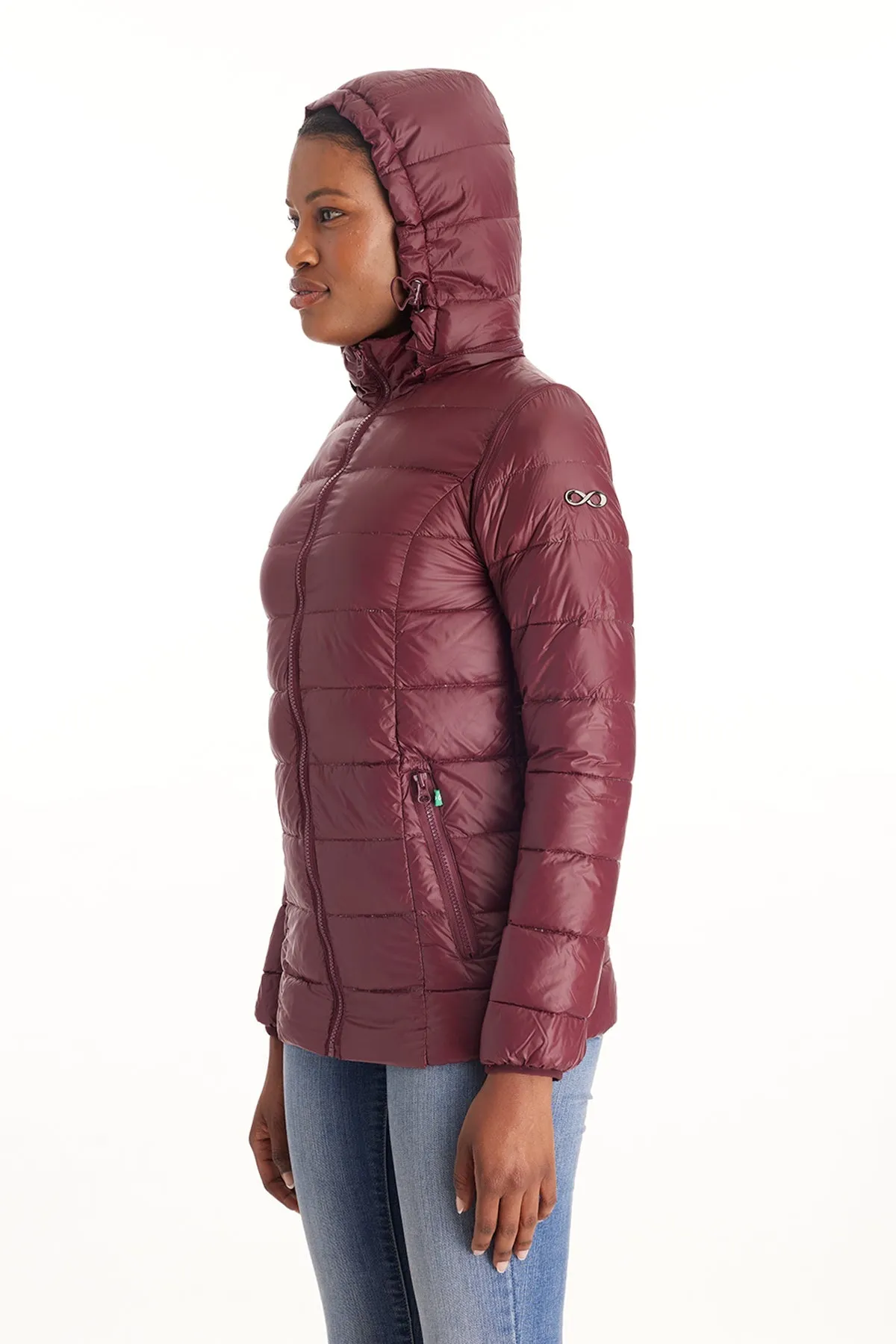 Down Lightweight Jacket With Removable Sleeves