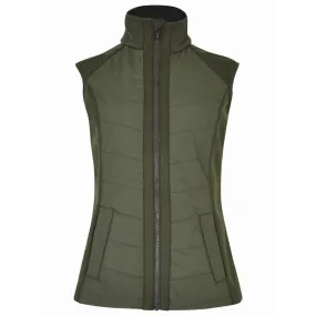 Dubarry Foyle Hybrid Ladies Primaloft Gilet - Pesto