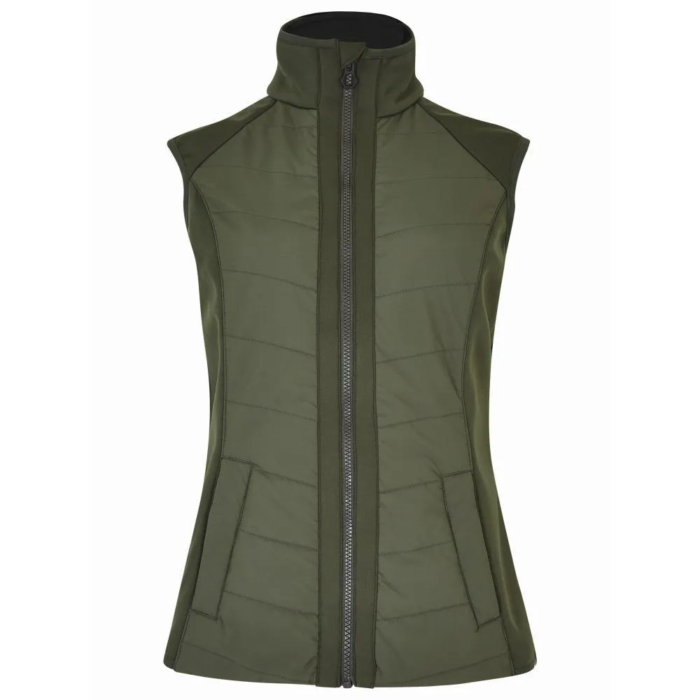 Dubarry Foyle Hybrid Ladies Primaloft Gilet - Pesto