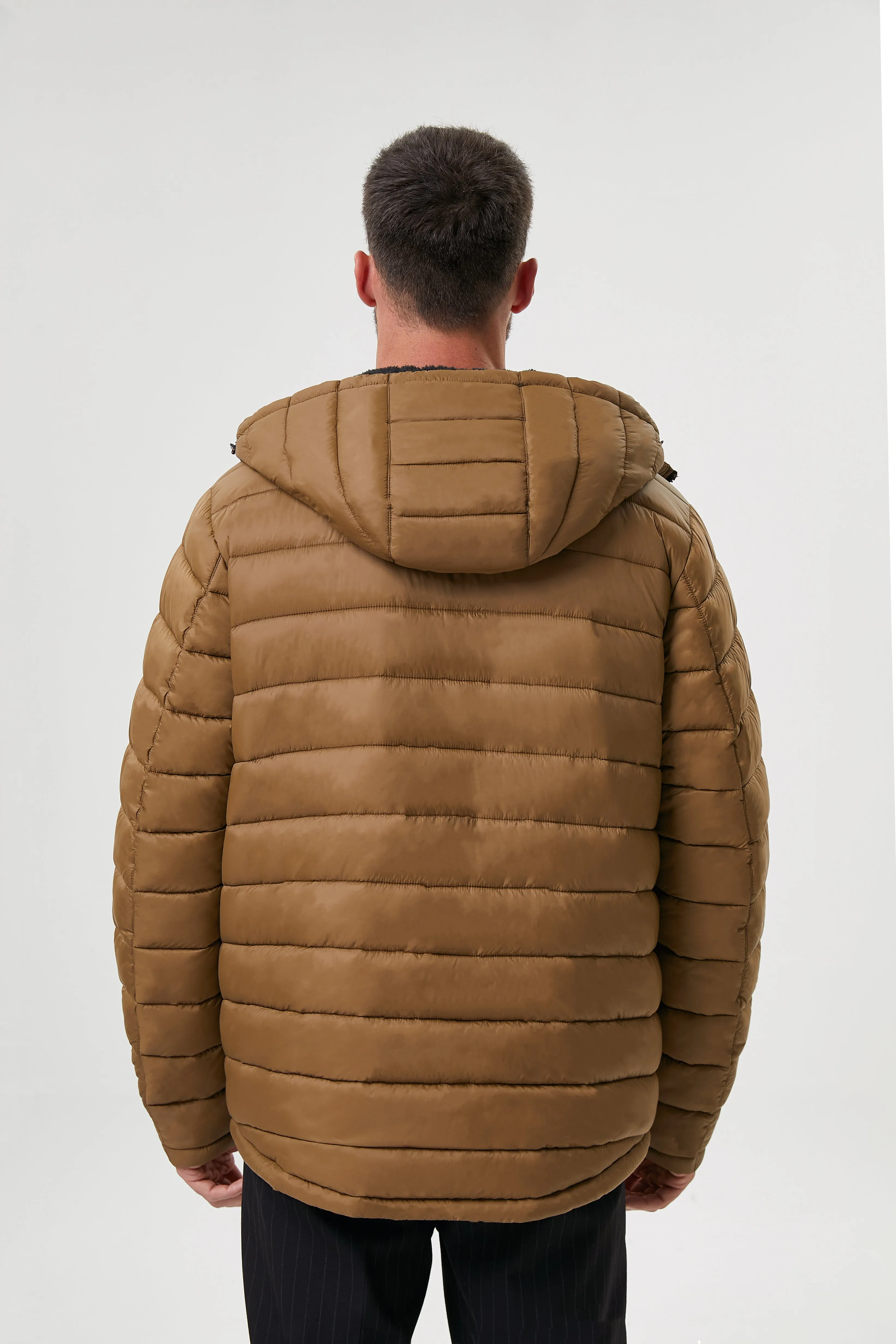 Empire Sherpa Quilted Jacket