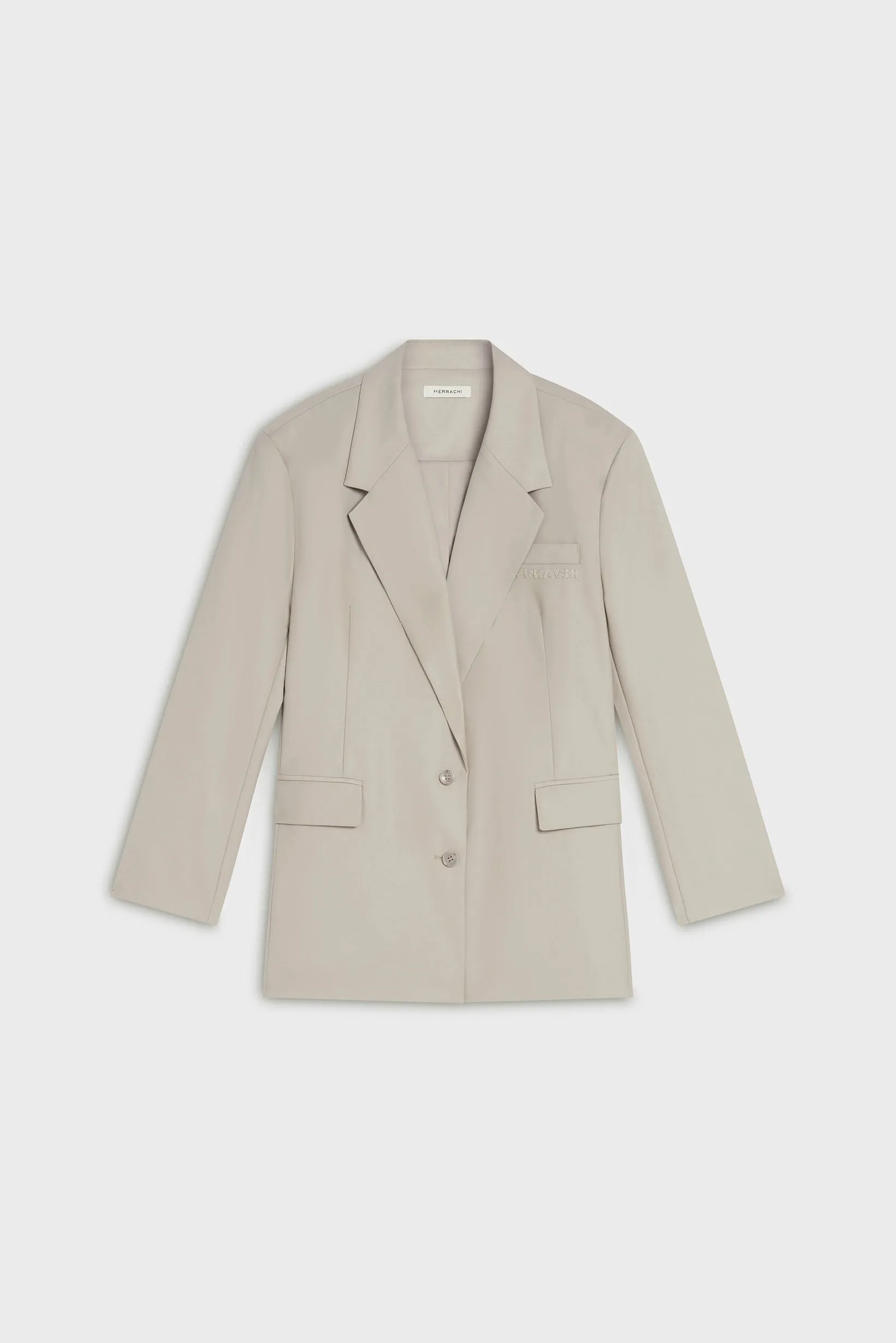 Essential Blazer | Pebble