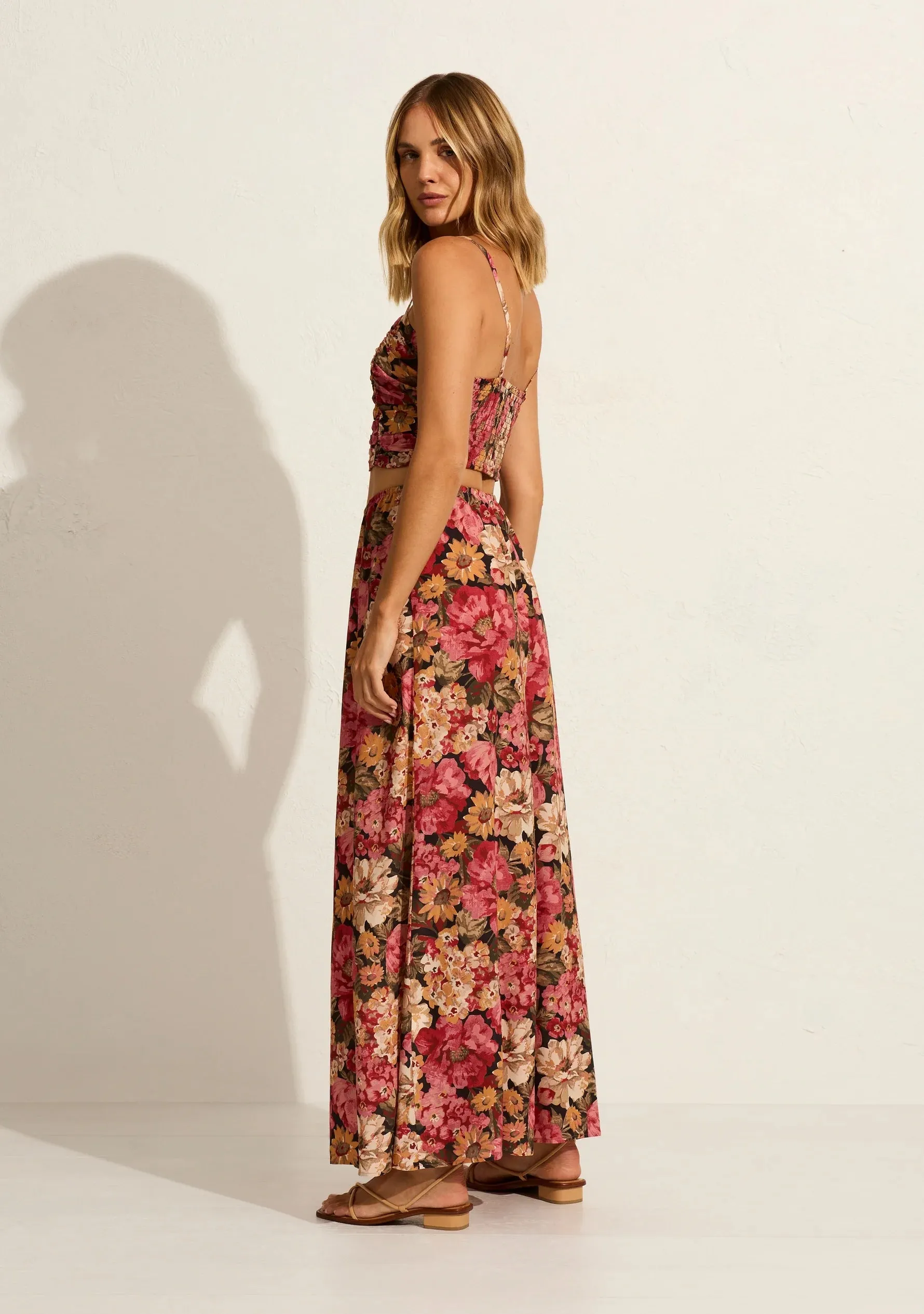 Flavia Maxi Skirt - Esther Print