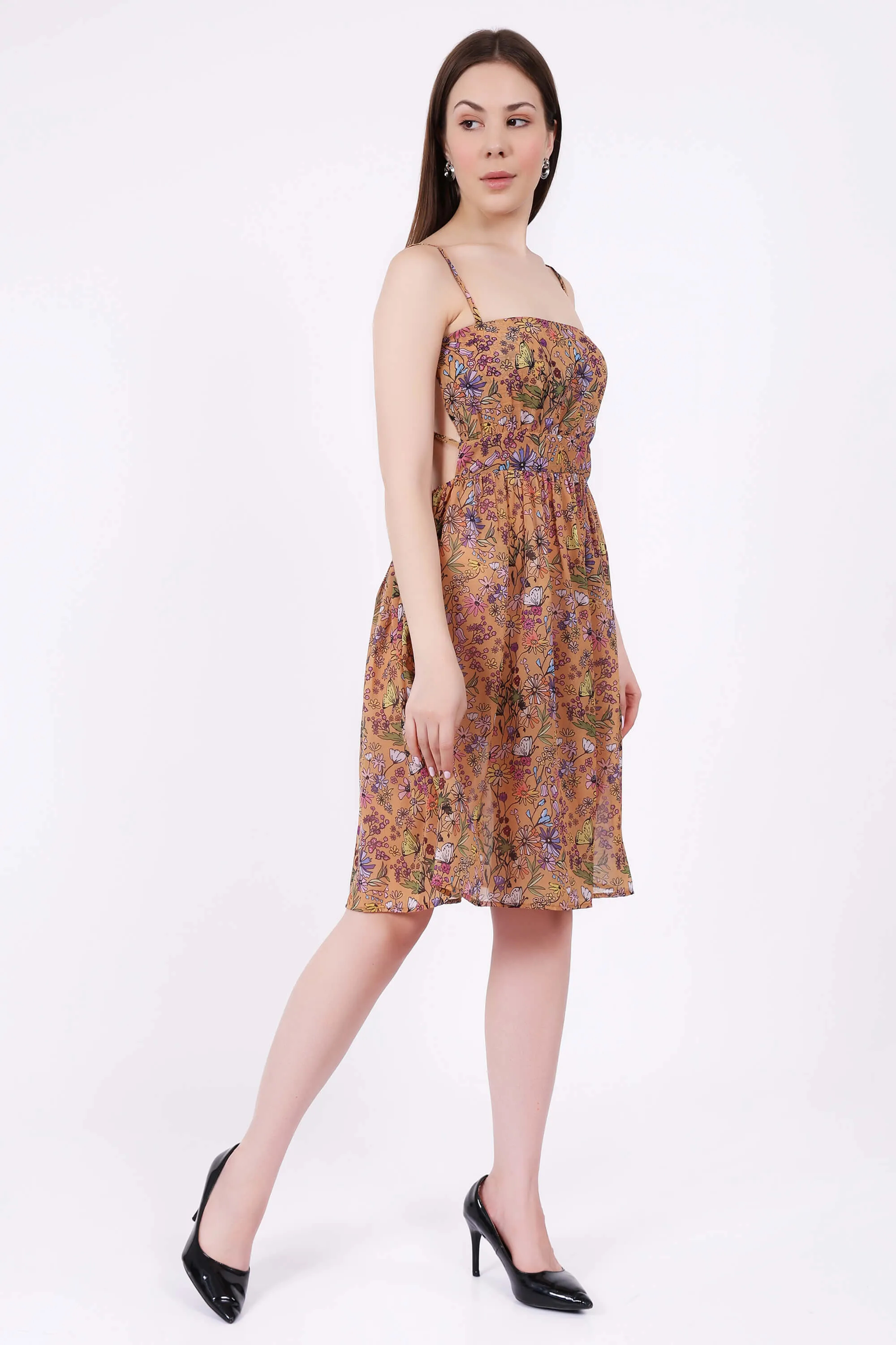 Flowrish Mini Short Dress