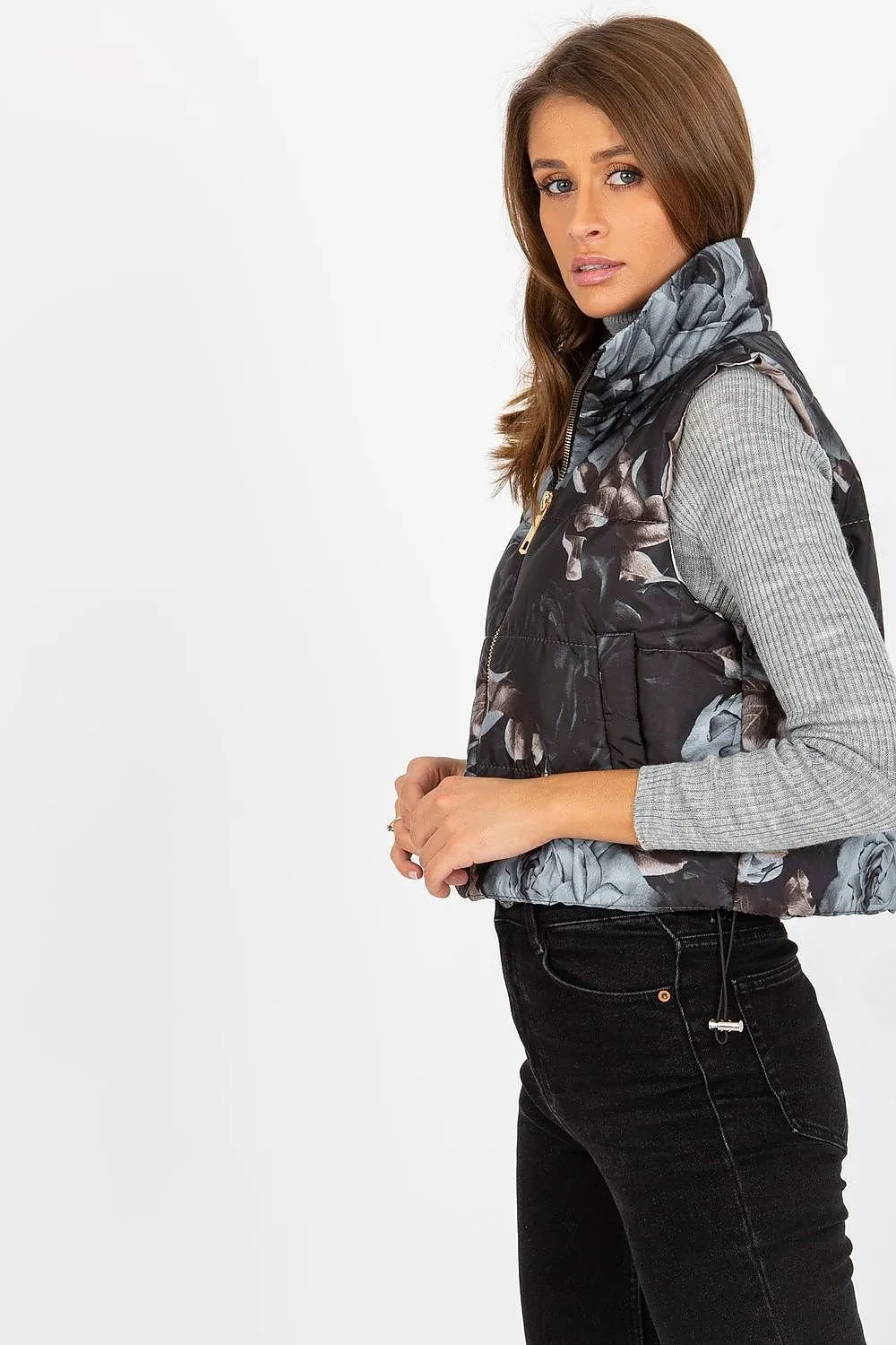 Gilet Relevance Floral Quilted Vest