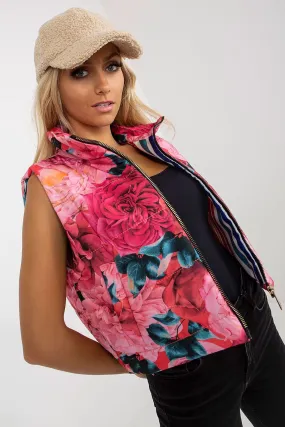 Gilet Relevance Floral Quilted Vest