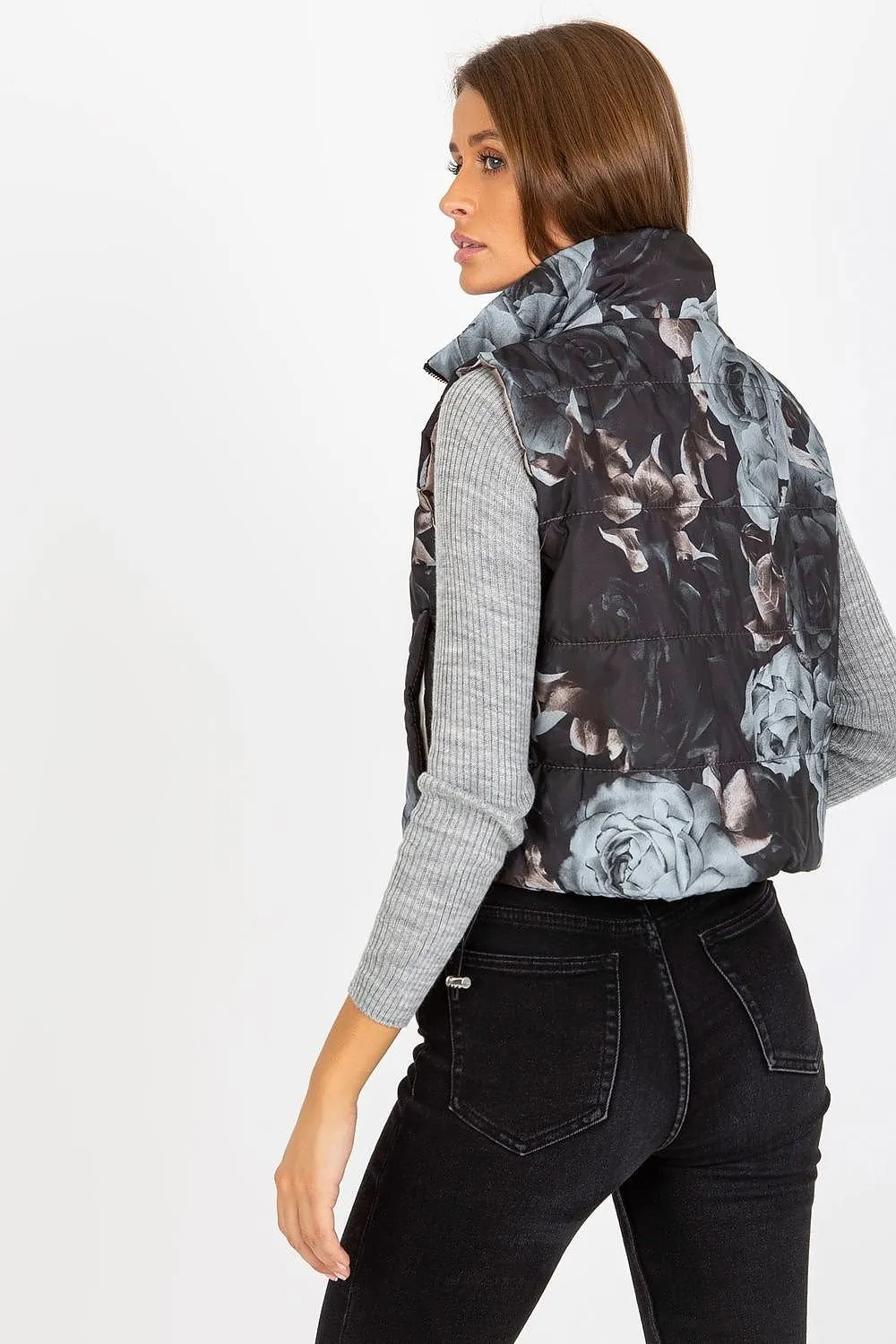 Gilet Relevance Floral Quilted Vest