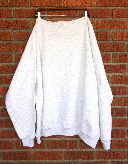 Handmade NCCU 1910 Alum Ash Grey Maroon Crew Neck or Off Shoulder Lightweight Sweatshirt