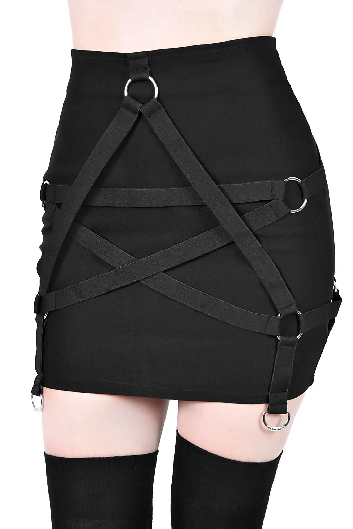 Harness Ur Power Mini Skirt