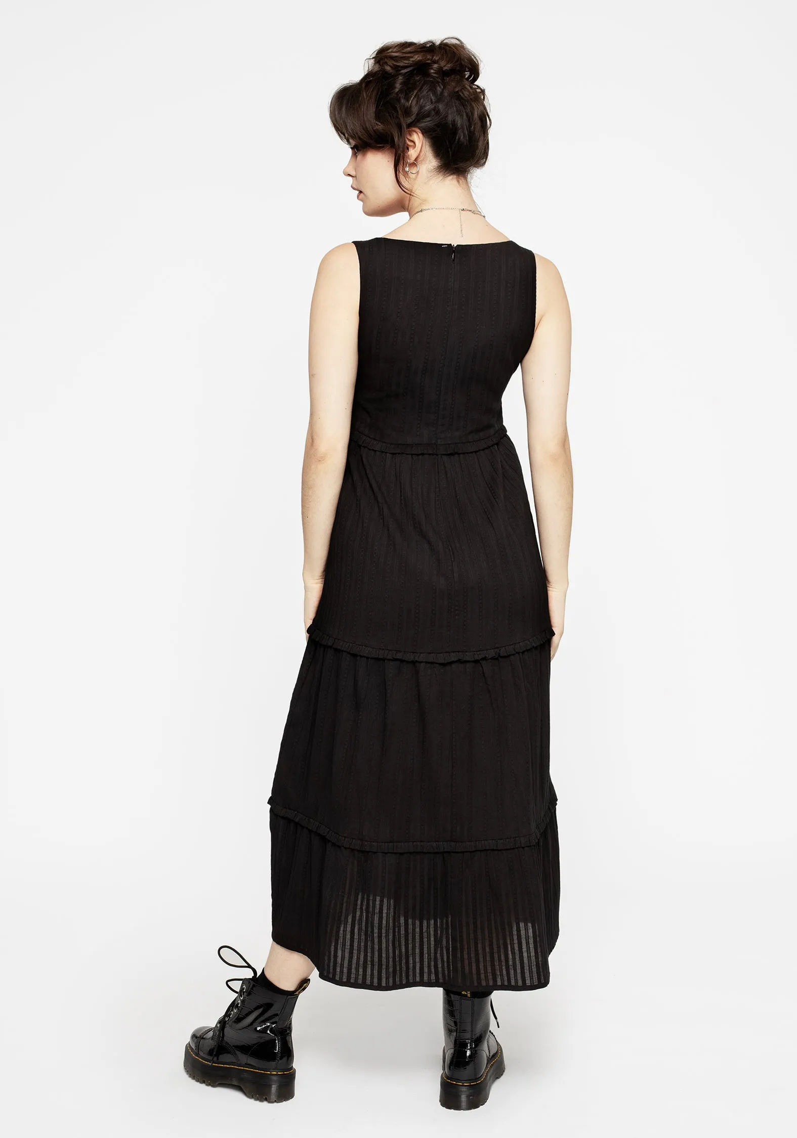 Hereka Tiered Frill Midaxi Dress