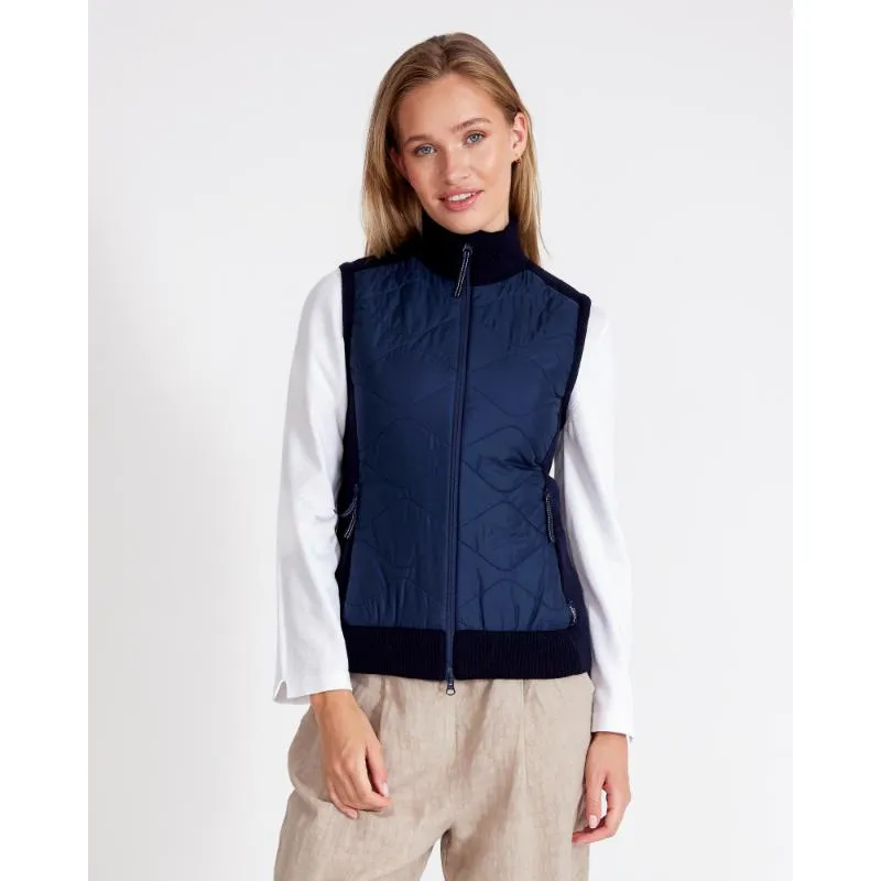 Holebrook Mary Windproof Ladies Gilet - Navy