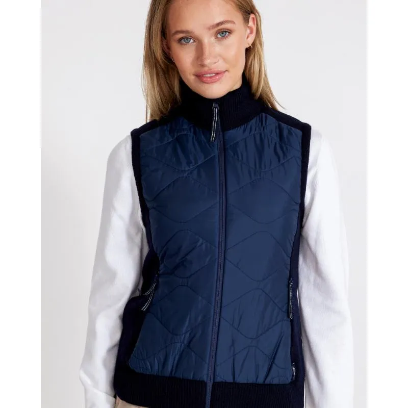 Holebrook Mary Windproof Ladies Gilet - Navy