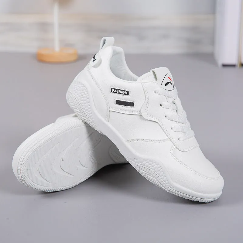 ikearlax White Shoes for Women  Spring New All-Matching and Lightweight Women's Shoes Sports Casual Borad Shoes Soft Sole Breathable Shoes Women's Shoes