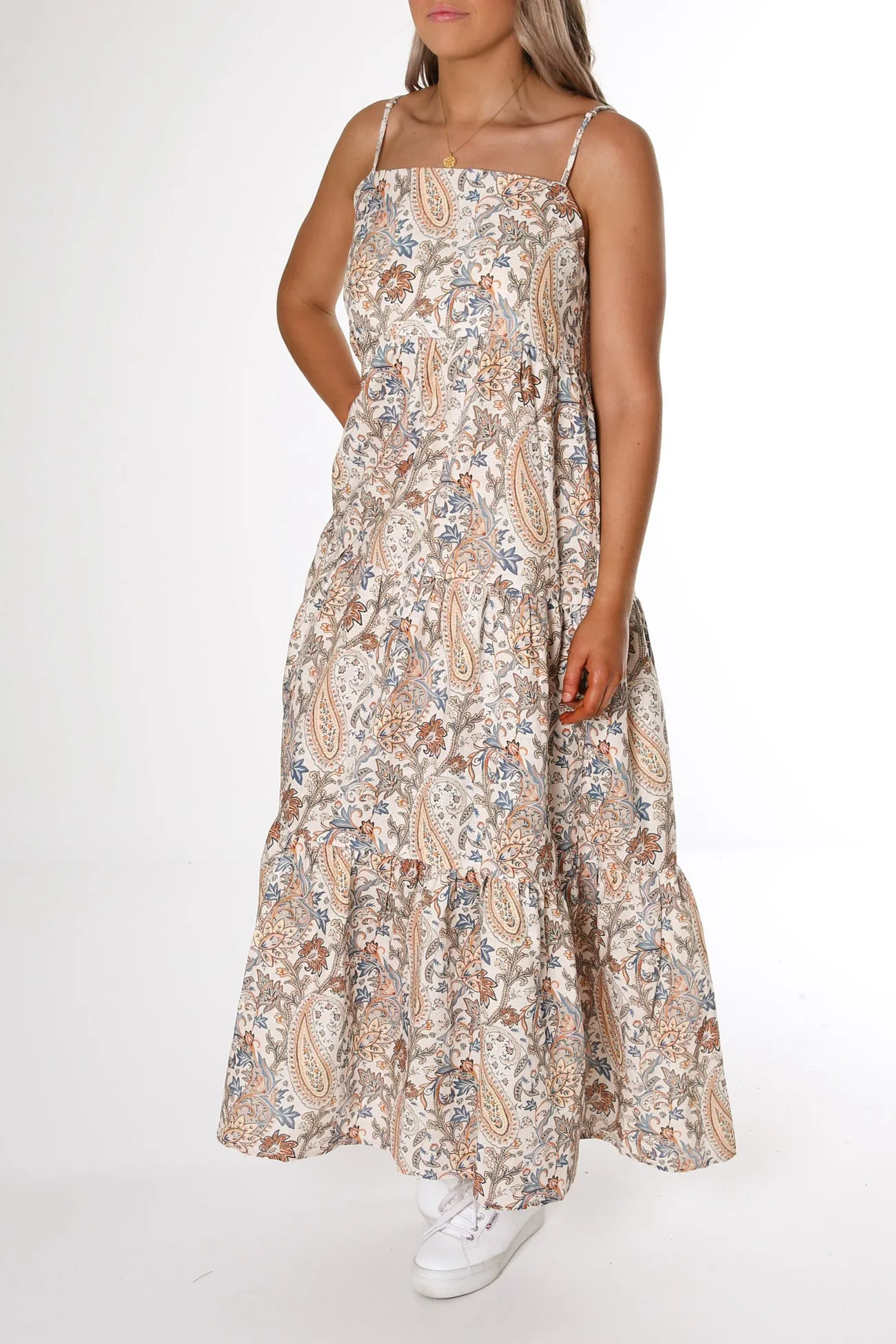 Isabella Maxi Dress Paisley