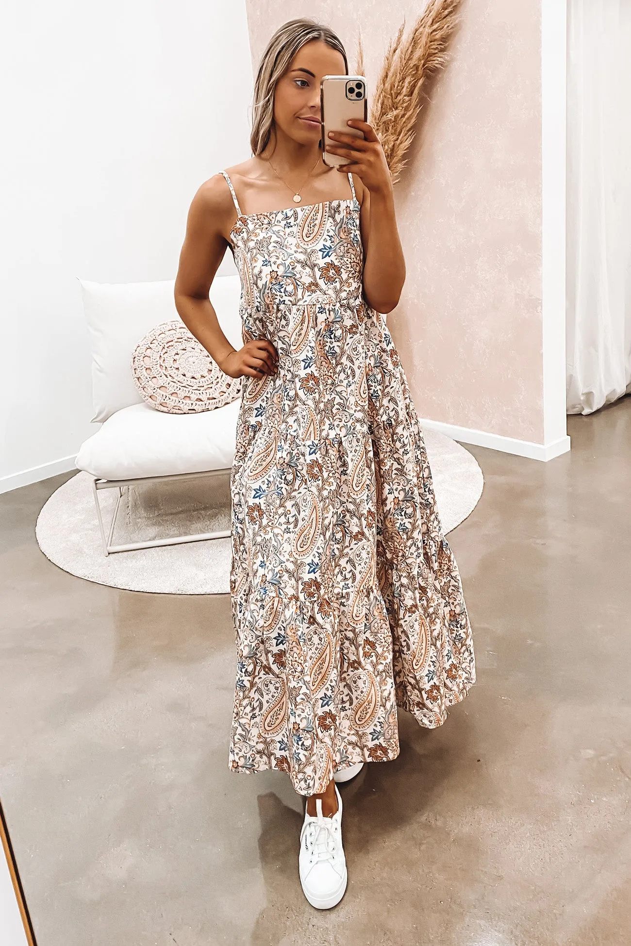 Isabella Maxi Dress Paisley