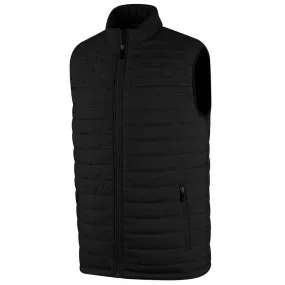 Island Green Heat Weld Padded Gilet - Black