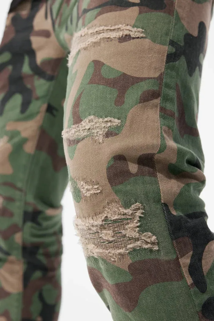 Jc Martin Stacked Jeans (Vintage Camo) - JTF990RCVC