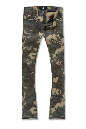 Jc Martin Stacked Jeans (Woodland) - JTF990RCWDLND