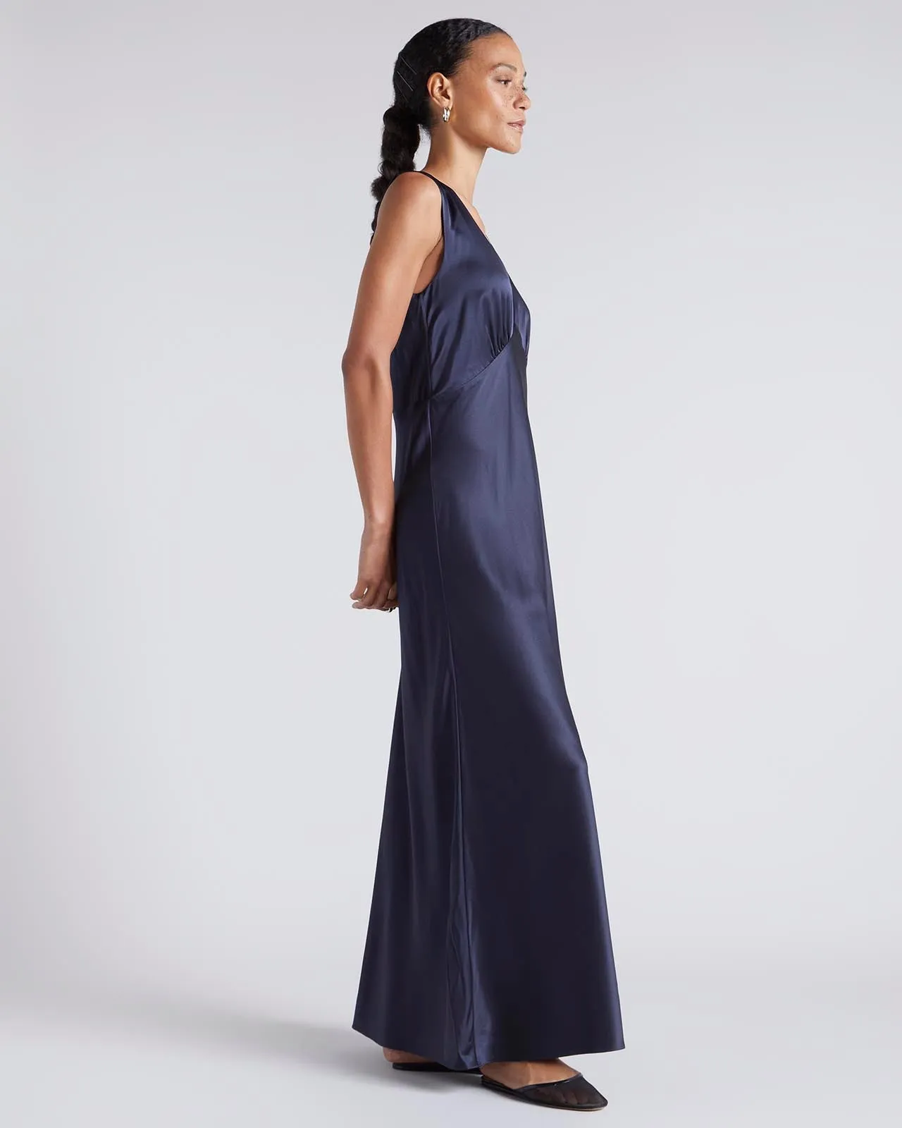 Kate Young x Splendid Silk Maxi Dress