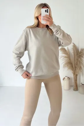 Kerris bone sweater and legging set