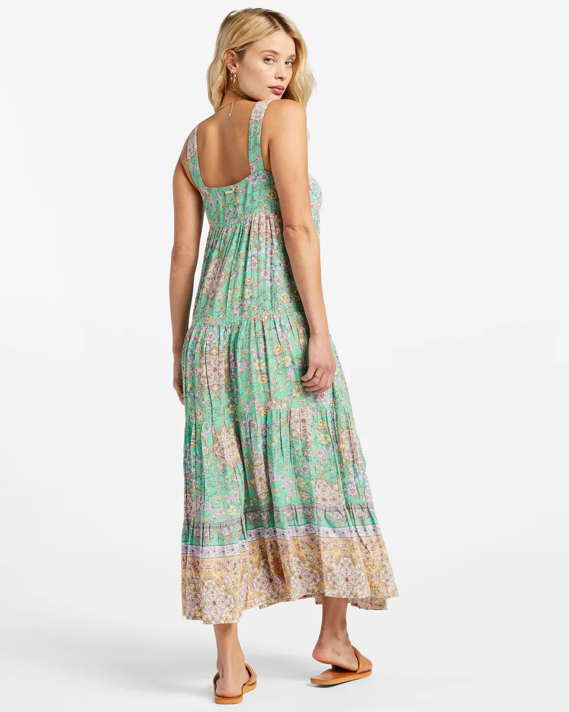 La Mer Midi Dress - Green